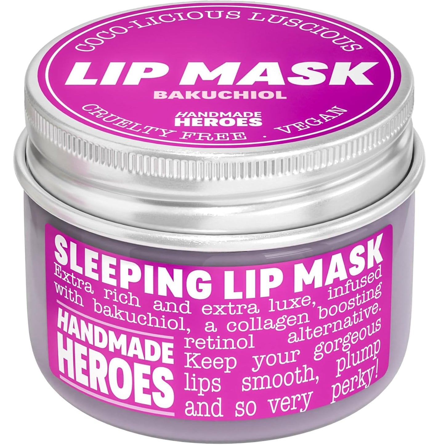 100% Natural Lip Butter Sleeping Lip Mask, Overnight Lip Moisturizer and Conditioner for Dry Lips. Intensive Lip Balm and Lip Therapy Skin Care with Mango Butter (Original All Nighter)